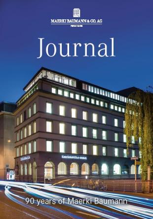 Journal - Maerki Baumann - Private bank - Zurich - May 2022